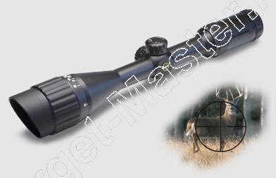 BSA Optics PANTHER 2.5-10x44 AO Rifle Scope reticle Duplex